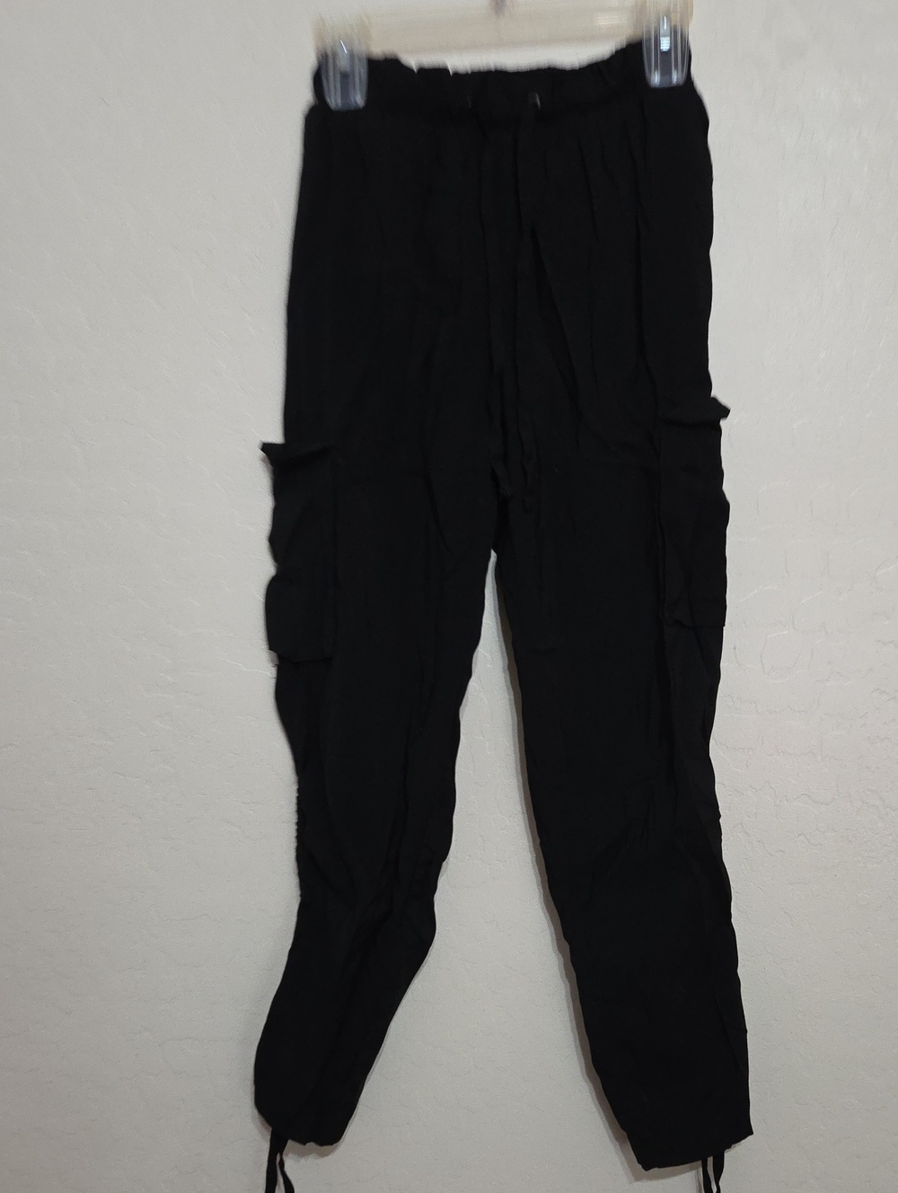 sofia by sofia vergara Black Cargo Jogger Pants